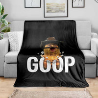 Goop Meme Explosion Throw Blanket Screaming Peanut Cowboy Brainrot Energy - Wonder Print Shop