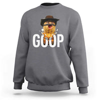 Goop Meme Explosion Sweatshirt Screaming Peanut Cowboy Brainrot Energy - Wonder Print Shop
