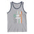 Irish Pride Tank Top American Flag Celtic Cross St Patricks Day