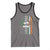 Irish Pride Tank Top American Flag Celtic Cross St Patricks Day