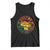 Built By Black History Tank Top African American Pride Raised Fist