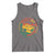 Built By Black History Tank Top African American Pride Raised Fist