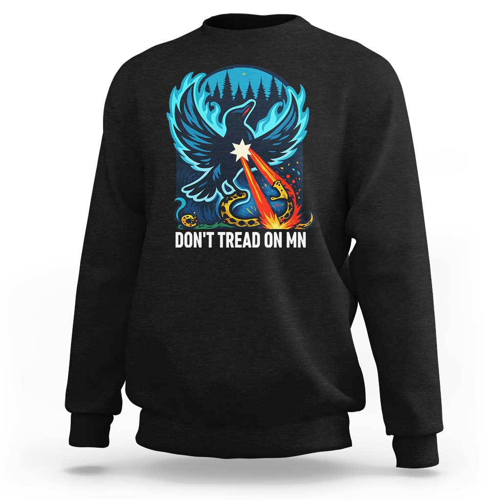 Don’t Tread on MN Minnesota Sweatshirt Rebel Loon Ice Out Resistance