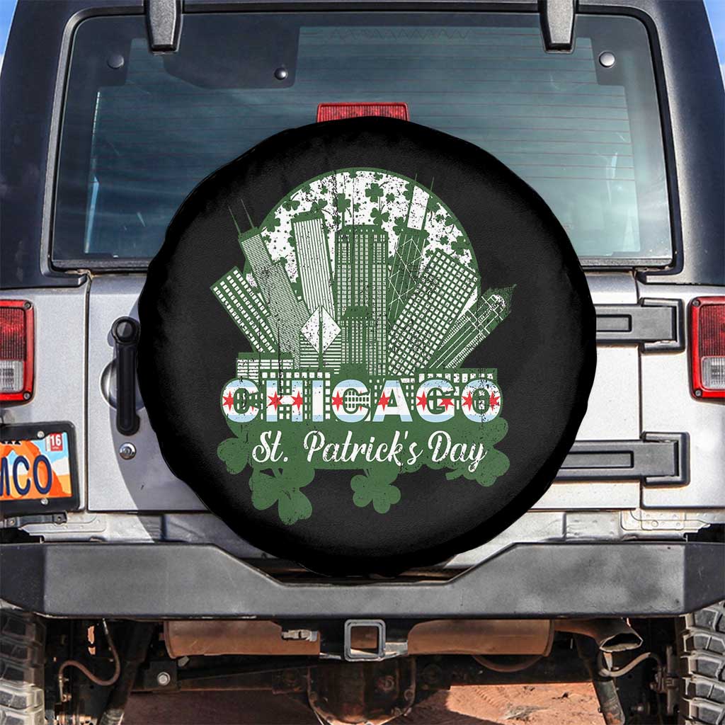 Chicago St Patricks Day Spare Tire Cover South Side Irish American Pride