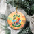 Hawaiian Christmas Ceramic Ornament Mele Kalikimaka Tropical Xmas in Hawaii Sunbath Santa - Wonder Print Shop