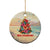 Hawaiian Christmas Ceramic Ornament Tropical Hawaii Hibiscus Xmas Tree Mele Kalikimaka - Wonder Print Shop