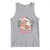 Retro Pink Santa Tank Top Tis The Season Feliz Navidad Latin America Mexican Christmas