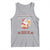 Funny Mexican Santa Drinking Tank Top Ho Ho Hol Mir Mal Ein Bier Hold Me A Beer Xmas Party