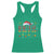 Christmas Bruh Racerback Tank Top Red Plaid Retro Xmas Pajamas Matching