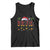 Christmas Bruh Tank Top Red Plaid Retro Xmas Pajamas Matching