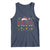 Christmas Bruh Tank Top Red Plaid Retro Xmas Pajamas Matching