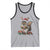 Christmas Squirrel Tank Top Xmas Tree Lights Reindeer Santa Hat Pajamas