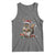 Christmas Squirrel Tank Top Xmas Tree Lights Reindeer Santa Hat Pajamas