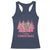 Pink Christmas Tree Farm Racerback Tank Top Merry Xmas Ornaments Family Holiday Pajamas