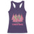 Pink Christmas Tree Farm Racerback Tank Top Merry Xmas Ornaments Family Holiday Pajamas