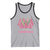 Pink Christmas Tree Farm Tank Top Merry Xmas Ornaments Family Holiday Pajamas