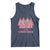 Pink Christmas Tree Farm Tank Top Merry Xmas Ornaments Family Holiday Pajamas