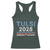 Tulsi Gabbard 2028 Racerback Tank Top Support Mrs. President Vintage Retro Grunge