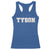 Team Tyson Racerback Tank Top Family Personalized Name Retro Vintage Minimalism