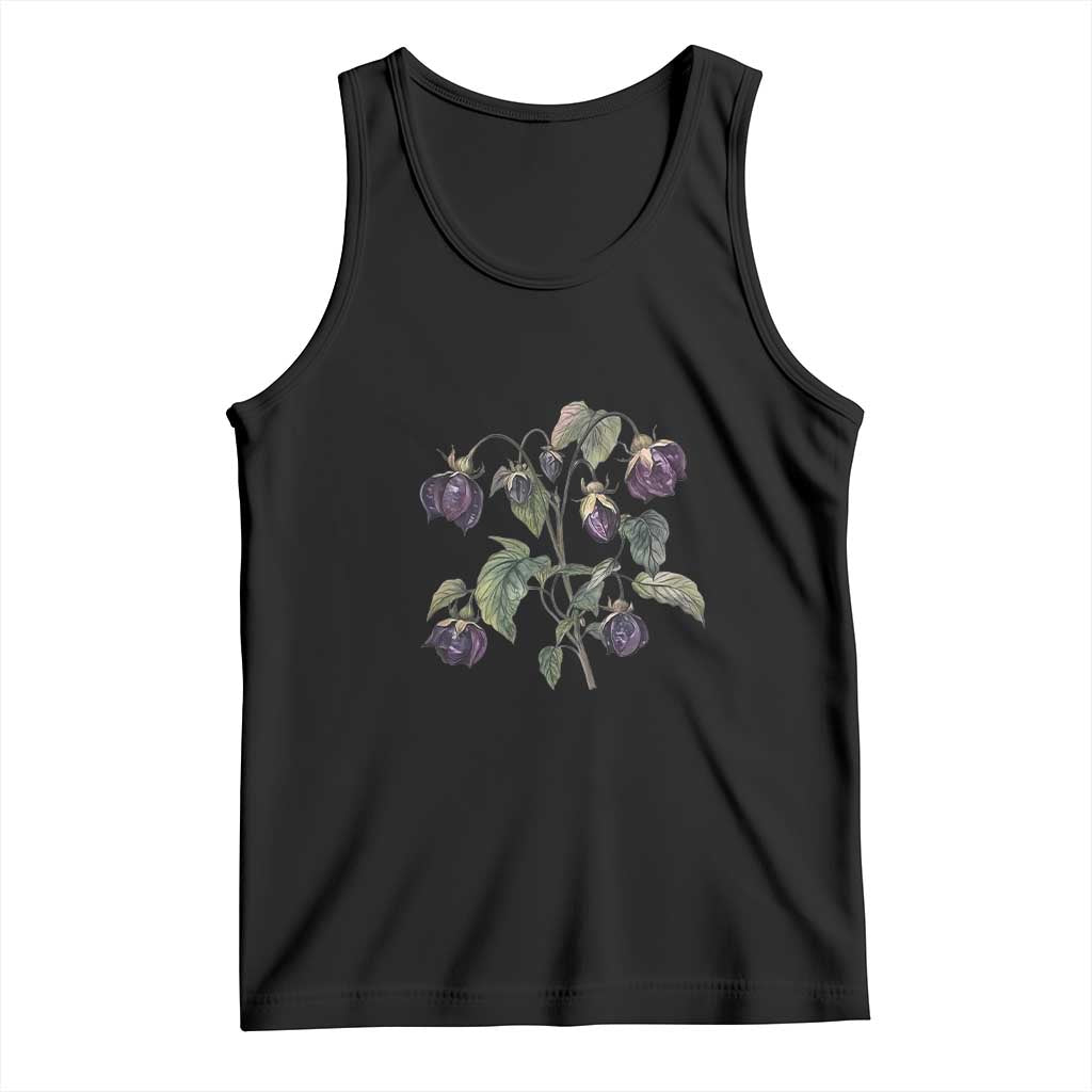 Funny Feminist Tank Top Aqua Tofana Apothecary Vintage Minimalism