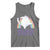 Funny Sarcastic Cat Tank Top Kick Today In The Dick Pastel Rainbow