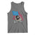 Mechanic Engineer Tank Top Mechanic Auto Car Repair American Flag Vintage Graphic