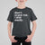 Funny Sarcastic Quote T Shirt For Kid Don't Scare Me I Shit Easily Retro Minimalism - Wonder Print Shop