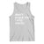 Funny Sarcastic Quote Tank Top Don't Scare Me I Shit Easily Retro Minimalism