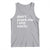 Funny Sarcastic Quote Tank Top Don't Scare Me I Shit Easily Retro Minimalism