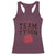 Team Tyson Racerback Tank Top Family Personalized Name Retro Red