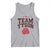 Team Tyson Tank Top Family Personalized Name Retro Red