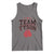 Team Tyson Tank Top Family Personalized Name Retro Red