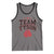 Team Tyson Tank Top Family Personalized Name Retro Red