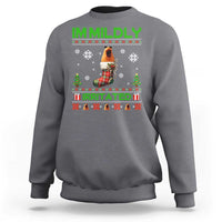 Mildly Irritated Marcus the Worm Meme Sweatshirt Funny Christmas Stocking Weirdcore - Wonder Print Shop