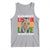 Black History Month Tank Top Listen Learn Love 365 Days A Year MLK Martin Luther King