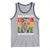 Black History Month Tank Top Listen Learn Love 365 Days A Year MLK Martin Luther King