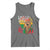 Black History Month Tank Top Freedom Is Never Given It Is Won Equal Rights Raised Fist