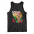 Black History Month Tank Top Freedom Is Never Given It Is Won Equal Rights Raised Fist