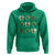 St Patricks Day Coquette Bow Hoodie Lucky Shamrock Aesthetic