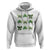 St Patricks Day Coquette Bow Hoodie Lucky Shamrock Aesthetic