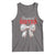 Baseball Sister Tank Top Soft Ball Game Day Dripping Ice Cream Coquette Bow