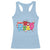 Read Lover America Map Racerback Tank Top National Reading Month Bookish Book Lovers