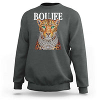 Boujee Gemstone Leopard Glamorous Wild Cat Graphic Sweatshirt