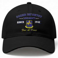 502nd Infantry Regiment Strike Five Oh Deuce 1942 Baseball Cap Veteran US Army