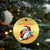 Funny Santa Christmas Ornament You Ain't Getting Shit Retro - Wonder Print Shop