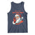 Funny Santa Tank Top You Ain't Getting Shit Retro