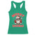 Funny Santa Rizz Christmas Racerback Tank Top Merry Rizzmas Claus Funny Xmas