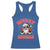 Funny Santa Rizz Christmas Racerback Tank Top Merry Rizzmas Claus Funny Xmas