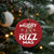 Funny Santa Rizz Xmas Christmas Ornament Merry Rizz Mas Cool - Wonder Print Shop