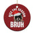 Funny Rizz Xmas Raccoon Christmas Ornament Rizz The Season Bruh Santa Hat - Wonder Print Shop